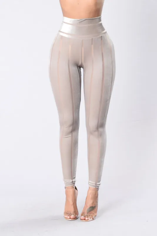 Waiting On You Leggings - Taupe sold by Fashion Nova