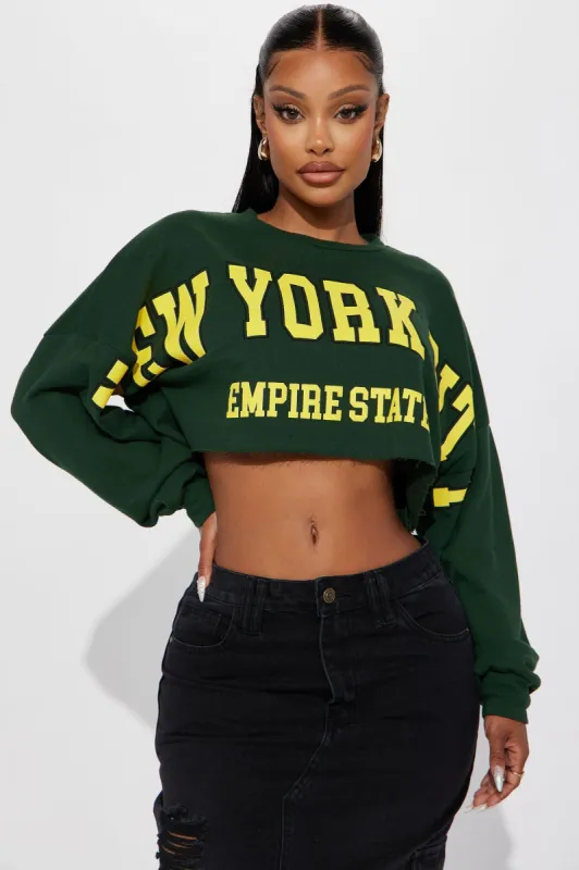 Slaying In New York City Top - Hunter made by Fashion Nova
