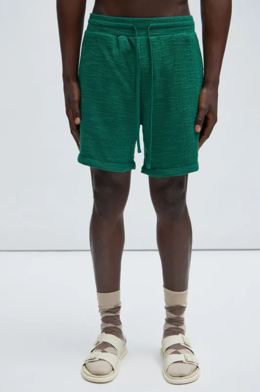 Jordan Textured Volley Shorts - Green sold by Fashion Nova