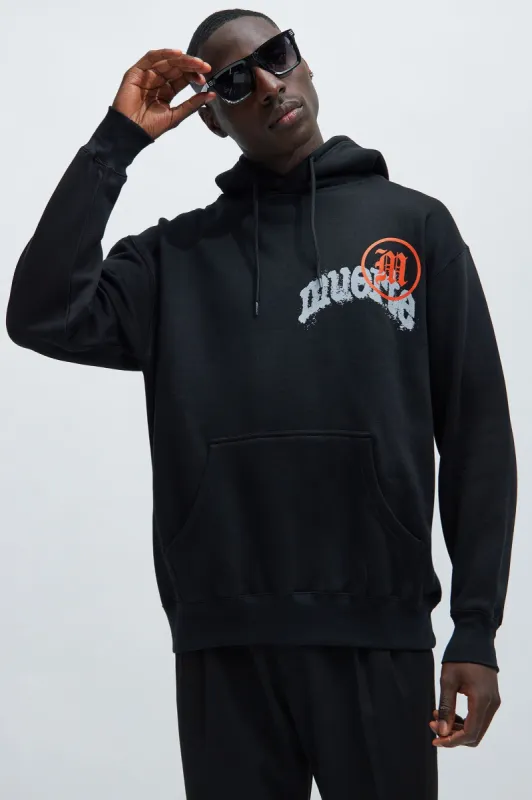 Muerte Grunge Hoodie - Black sold by Fashion Nova
