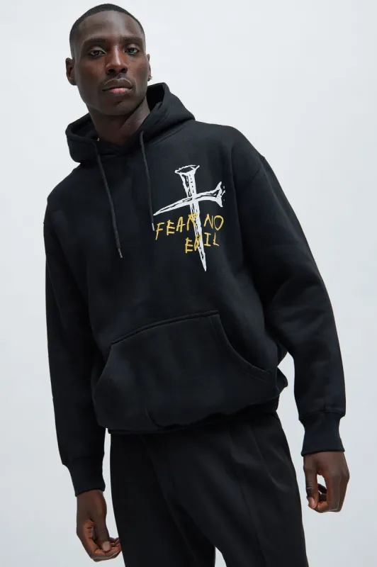Fear No Evil Hoodie - Black sold by Fashion Nova
