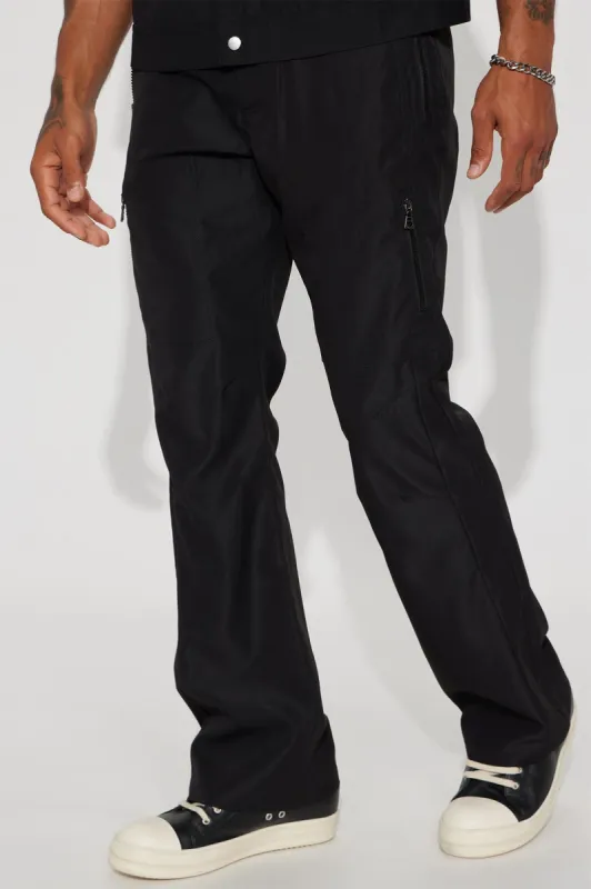 Mindin My Business Zip Detail Trousers - Black sold by Fashion Nova