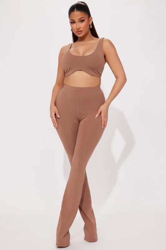 My New Fav Pant Set - Taupe sold by Fashion Nova