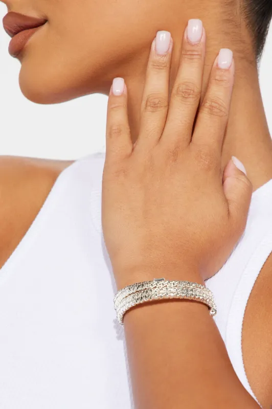 The Best Option Bracelet - Silver sold by Fashion Nova