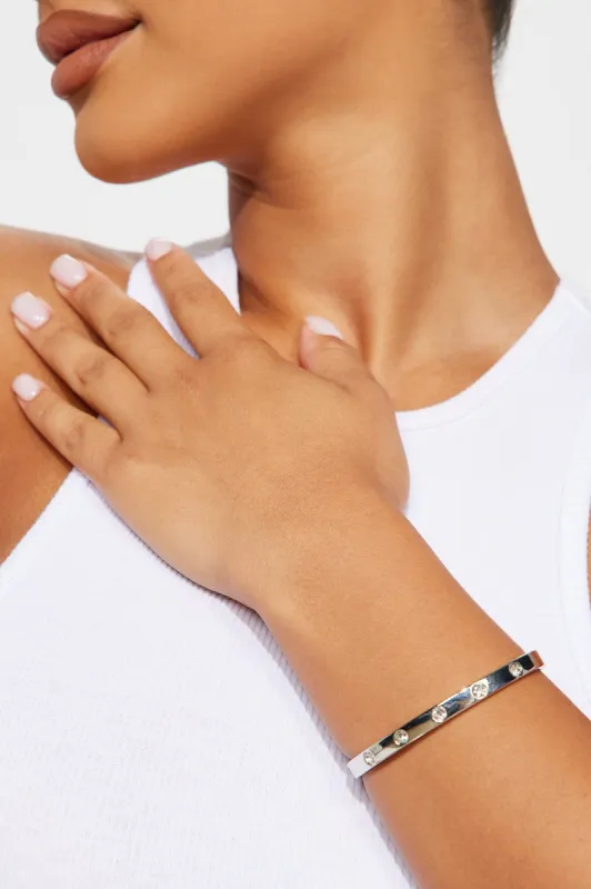 Something Real Bracelet - Silver made by Fashion Nova