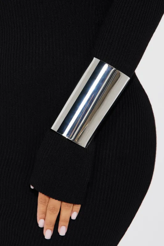 Fun Times Cuff Bracelet - Silver sold by Fashion Nova