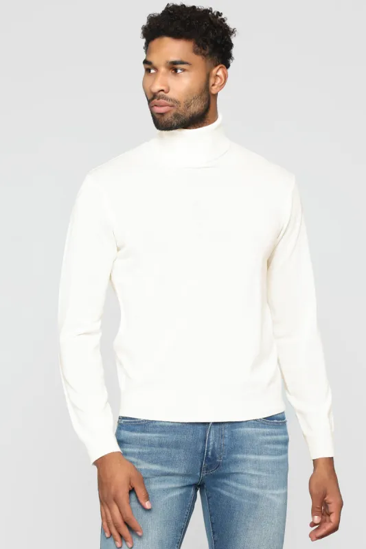 Killian Turtle Neck Sweater - Cream sold by Fashion Nova