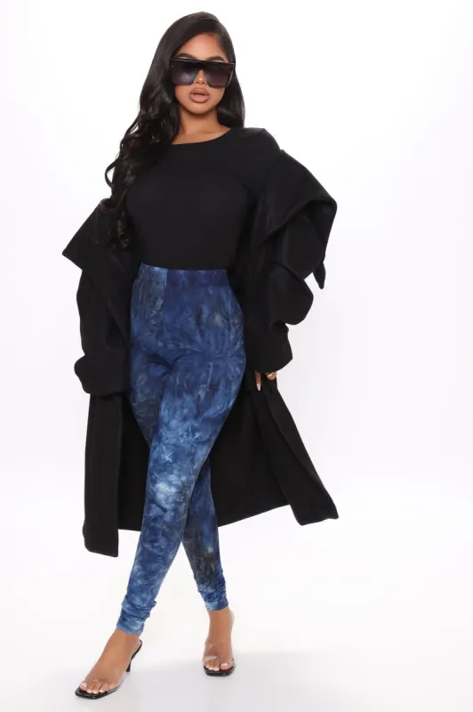 Days Off Tie Dye Legging - Navy/combo sold by Fashion Nova