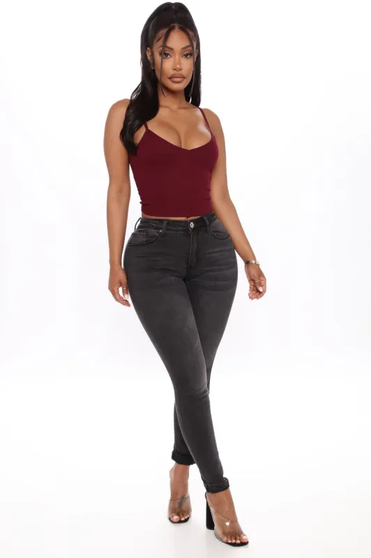 Came To Win Skinny Jeans - Black sold by Fashion Nova