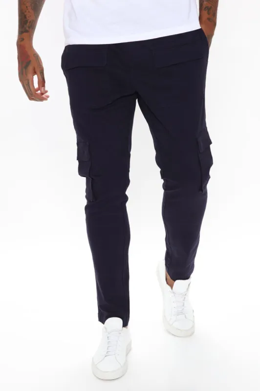 Cadet Utility Cargo Jogger - Navy sold by Fashion Nova