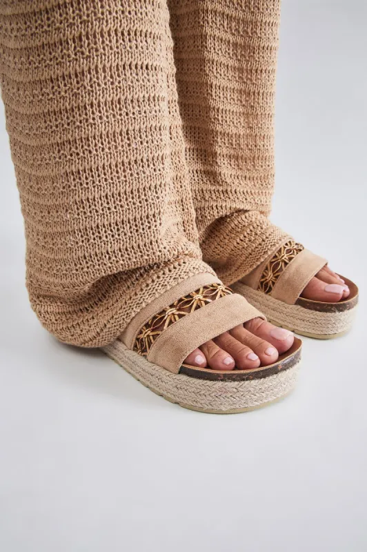 Chill With You Casual Slides - Nude sold by Fashion Nova