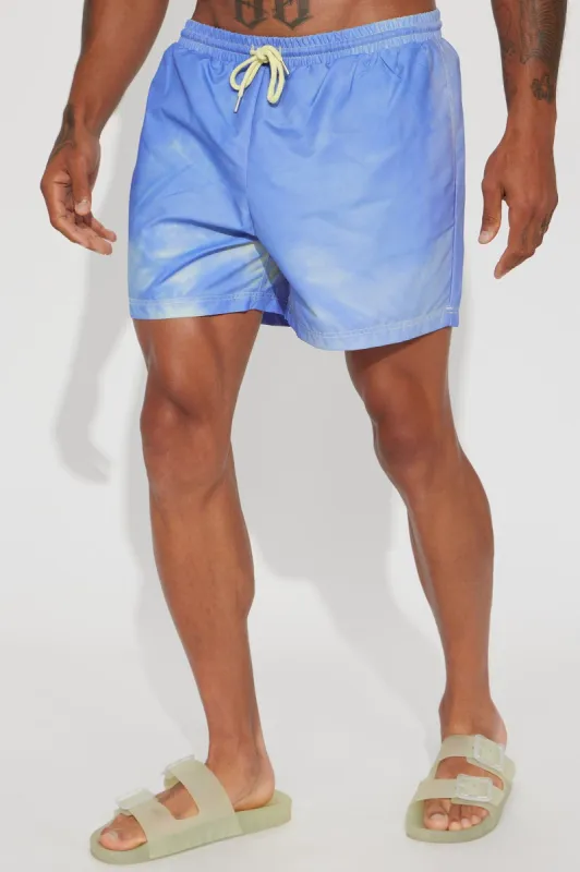 Heat Reactive Swim Trunk - Yellow sold by Fashion Nova