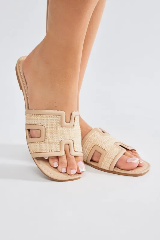 Most Necessary Sandals - Beige sold by Fashion Nova
