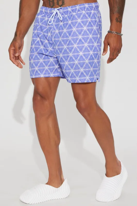 Vibrant Thing Swim Trunks - Purple sold by Fashion Nova