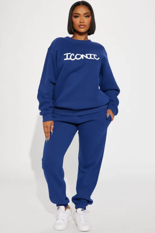 Iconic Sweatpant Set - Navy sold by Fashion Nova