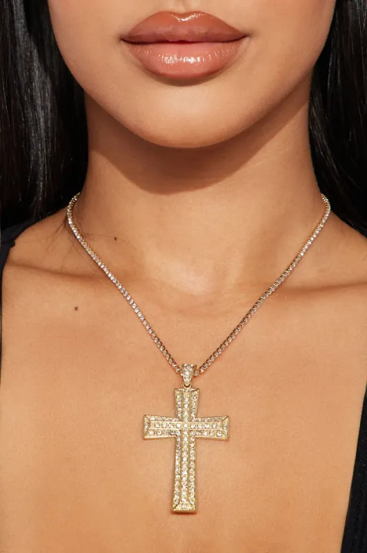 God's Muse Necklace - Gold sold by Fashion Nova