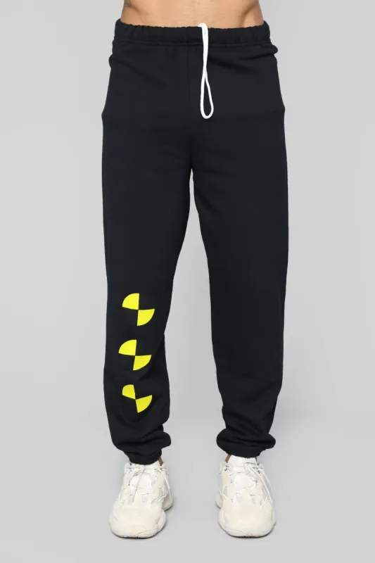 Crash Sweat Joggers - Black sold by Fashion Nova