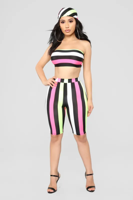 Don't Mess With Me 3 Piece Set - MultiColor sold by Fashion Nova