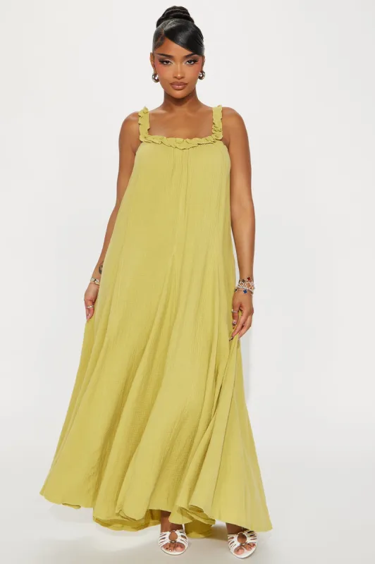Heide Maxi Dress - Lime sold by Fashion Nova