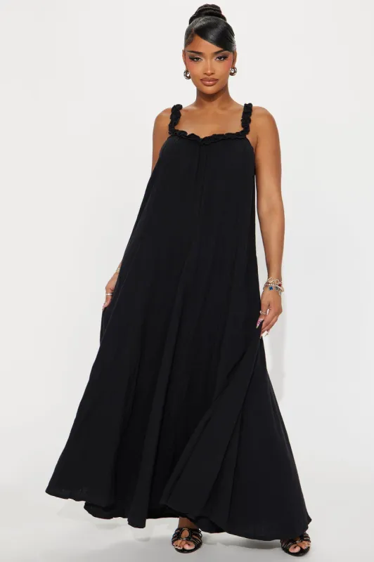 Heide Maxi Dress - Black sold by Fashion Nova