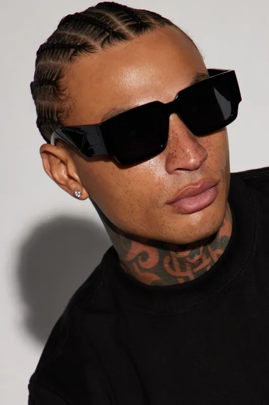 Take Me Sunglasses - Black sold by Fashion Nova