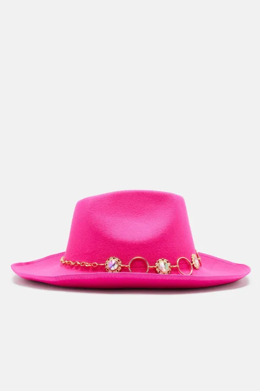 Rodeo Queen Fedora - Pink sold by Fashion Nova