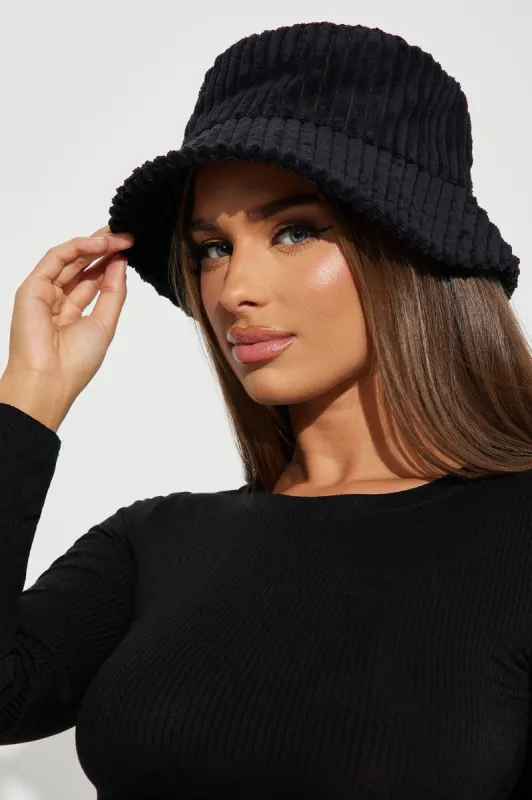 Staying Cool Bucket Hat - Black sold by Fashion Nova