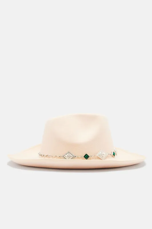 Free Rider Fedora - Nude sold by Fashion Nova