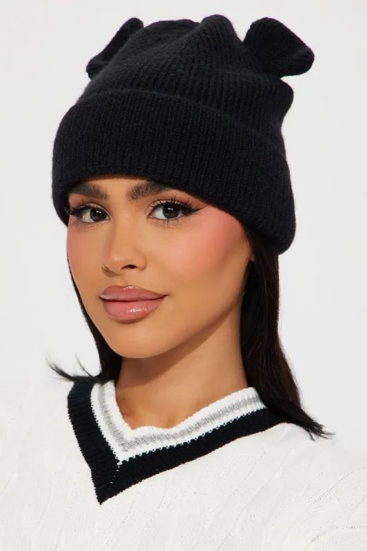 Unbearable Winter Beanie - Black sold by Fashion Nova