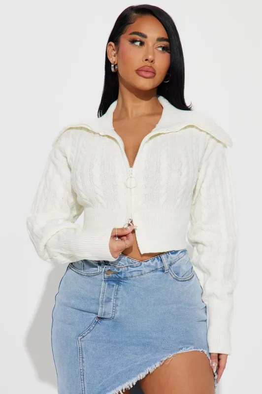 Hermosa Sweater - Ivory sold by Fashion Nova