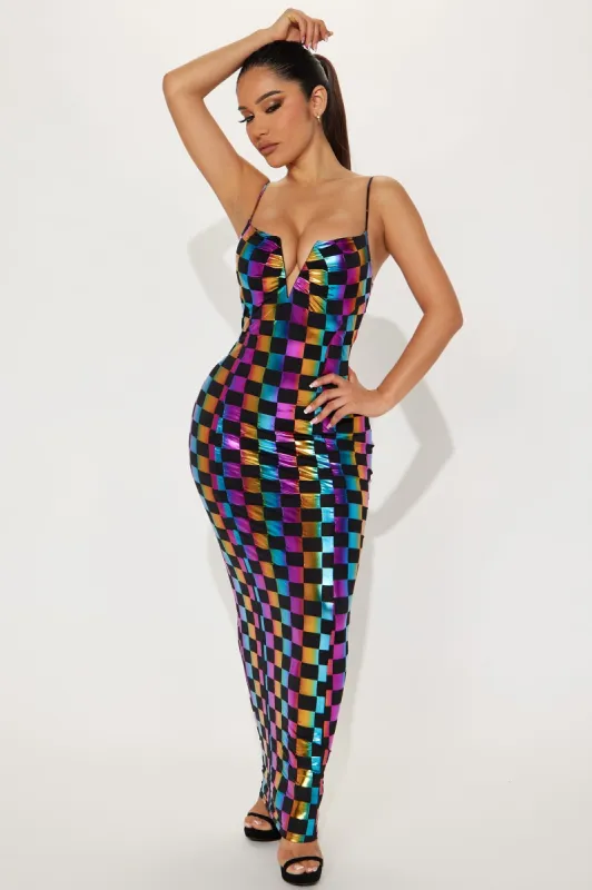 Fun N Games Maxi Dress - Black sold by Fashion Nova