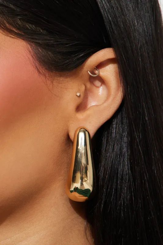 Gone For Good Earrings - Gold sold by Fashion Nova