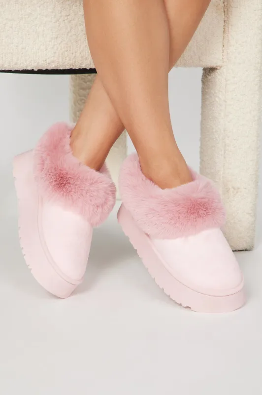 Movie Date Booties - Pink sold by Fashion Nova