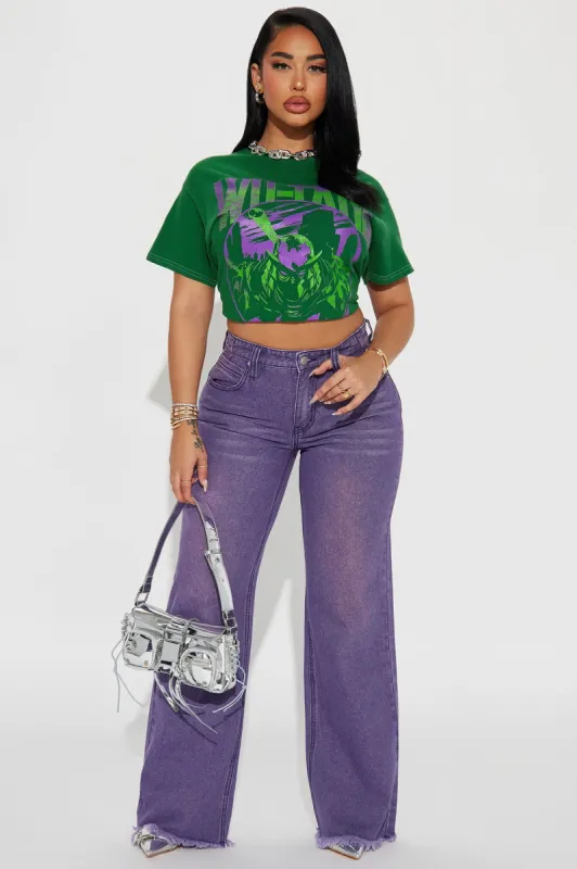 Ashtin Baggy Jeans - Purple sold by Fashion Nova