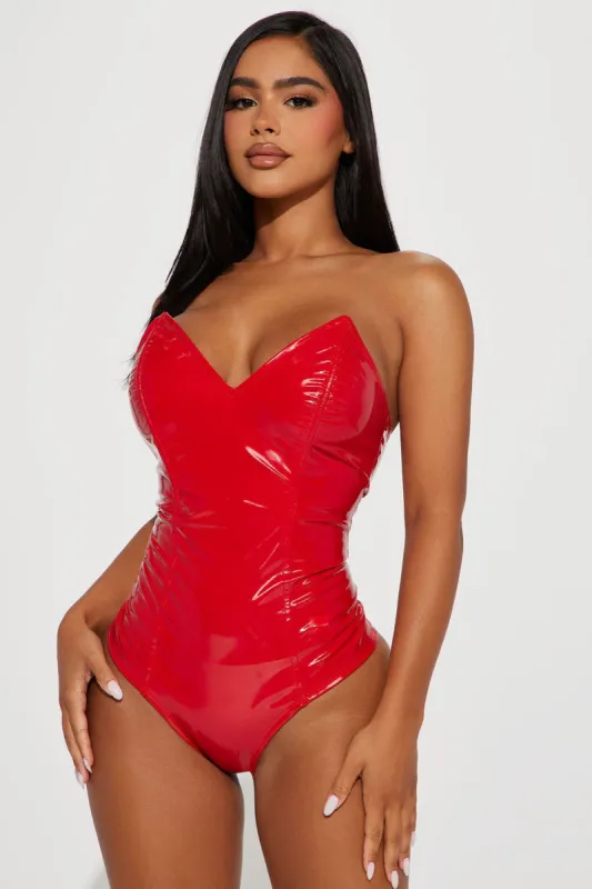Sexy Babe 1 Piece Costume Starter - Red sold by Fashion Nova