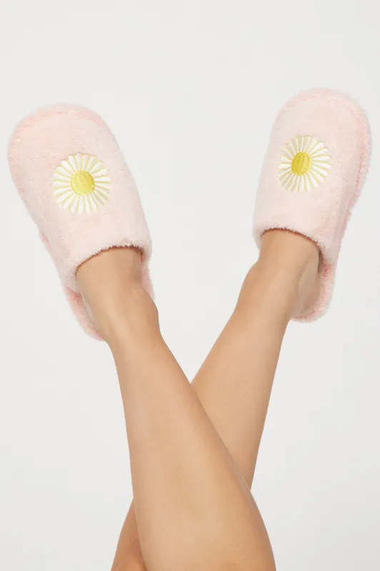 Lazy Daisy Slippers - Pink sold by Fashion Nova