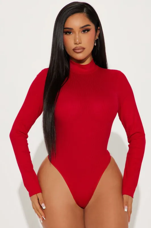 Dana Bodysuit - Red sold by Fashion Nova