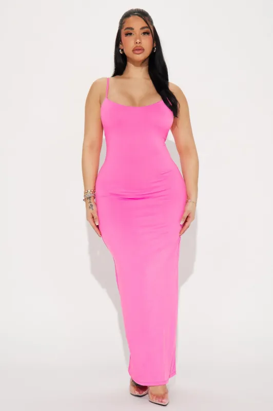 Hot Energy Maxi Dress - Hot Pink sold by Fashion Nova