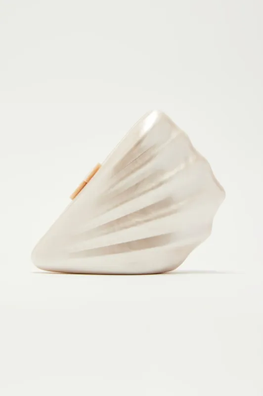 Seashell Mermaid Handbag - Ivory sold by Fashion Nova