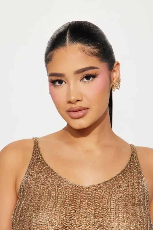 Love Me Before I Go Earrings - Gold sold by Fashion Nova