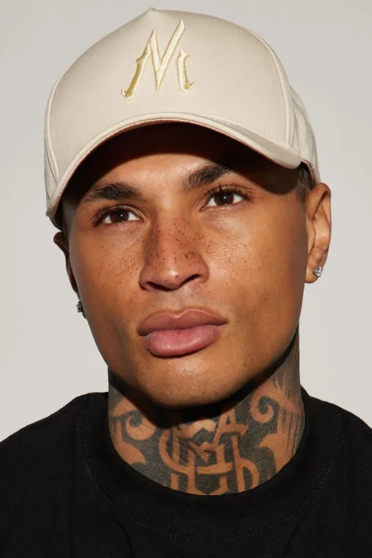 Novamen Snapback Hat - Stone sold by Fashion Nova