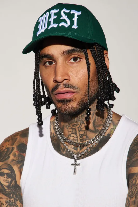 West Side Snapback Hat - Green sold by Fashion Nova