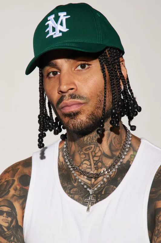 NY Snapback Hat - Green sold by Fashion Nova