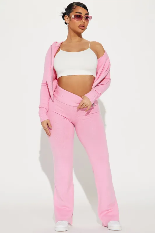 Lana Sweater Pant Set - Pink sold by Fashion Nova