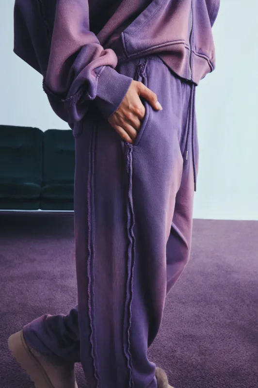 Serenity Washed Lounge Pant - Purple sold by Fashion Nova