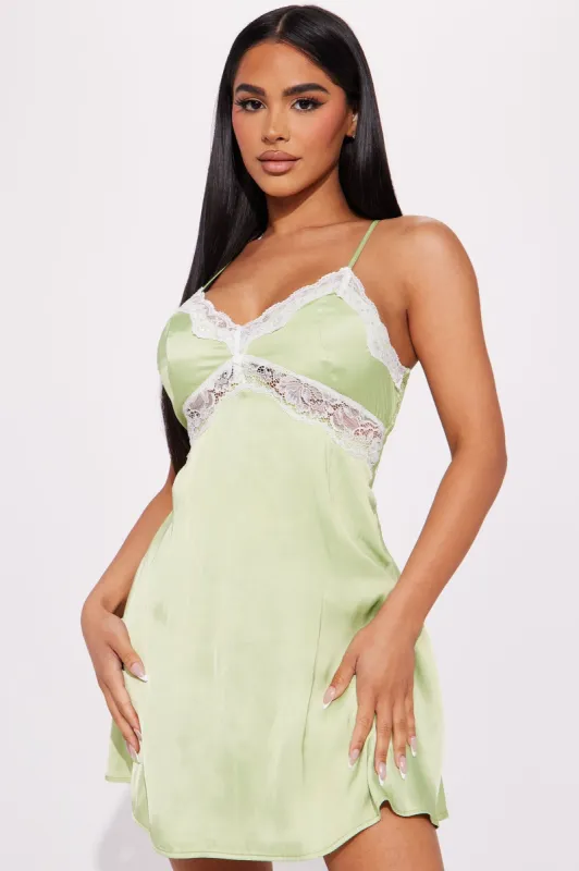 Night Out Mini Dress - Sage sold by Fashion Nova