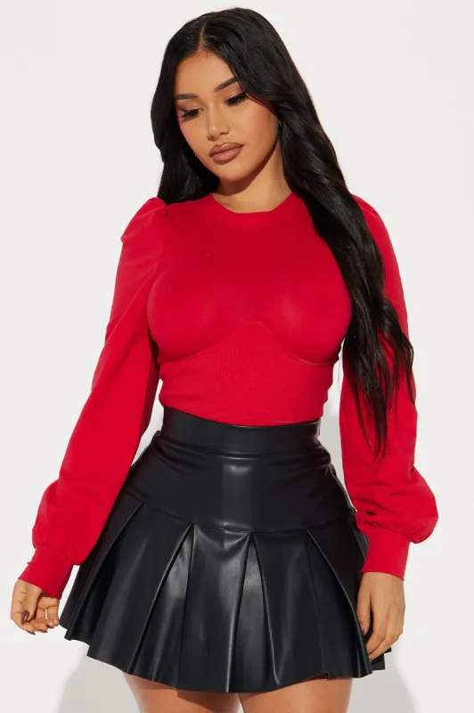Yasmine Top - Red sold by Fashion Nova