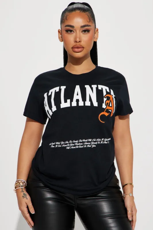 Atlanta Scene Graphic Tee - Black sold by Fashion Nova