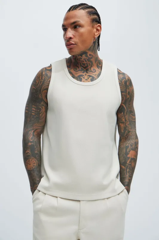 Turner Tank Top - Cream sold by Fashion Nova