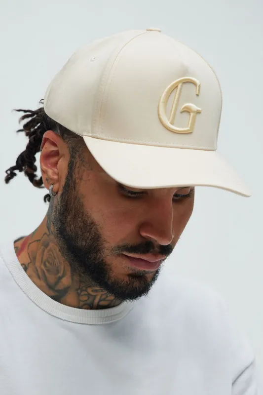 Georgia Snapback Hat - Stone sold by Fashion Nova